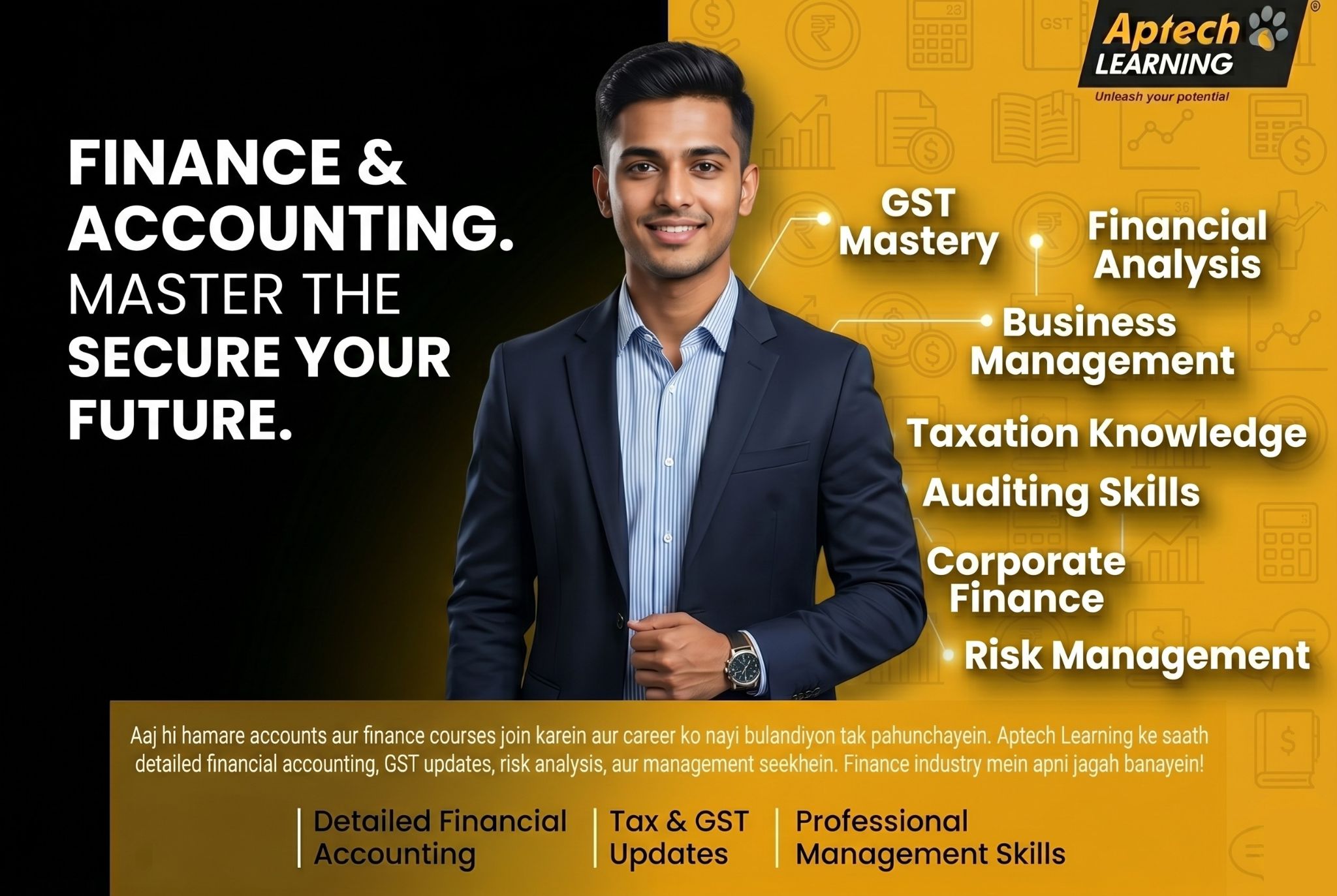 Aptech Lucknow students working on real projects